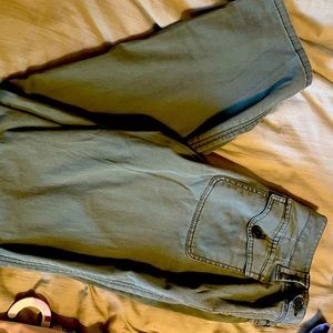 CAbi Casual Green Cargo Pants